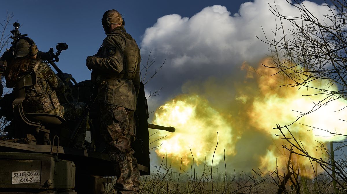 Fotky ukazují snahu ukrajinských sil o znovudobytí Bachmutu
